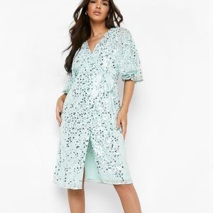 Sequin Boohoo dress